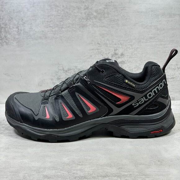 Salomon Shoes - Salomon X Ultra 3 GTX Gore-tex Waterproof Hiking Shoes - Women's Size 9 - Black
